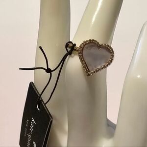Kate Spade Take Heart Ring Size 7